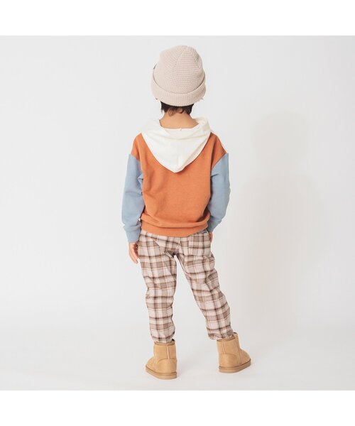 BREEZE（ブリーズ）の「WEB限定 配色パーカー（パーカー・キッズ・オフホワイト/ベージュ・140/130/120/100/110）」の13枚目の写真