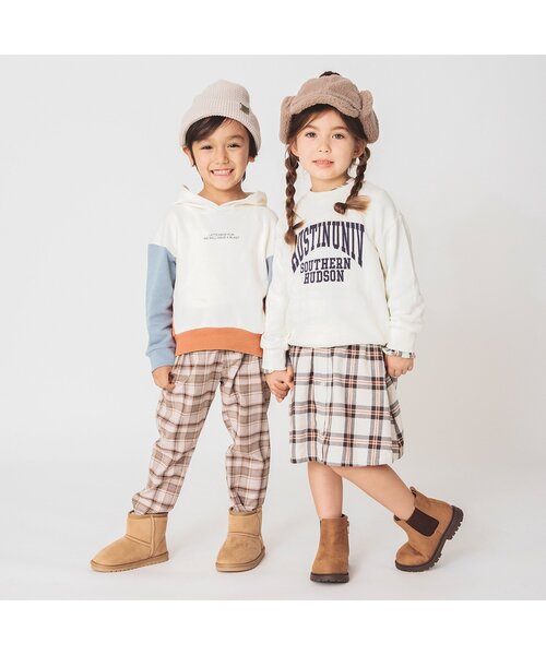 BREEZE（ブリーズ）の「WEB限定 配色パーカー（パーカー・キッズ・オフホワイト/ベージュ・140/130/120/100/110）」の20枚目の写真