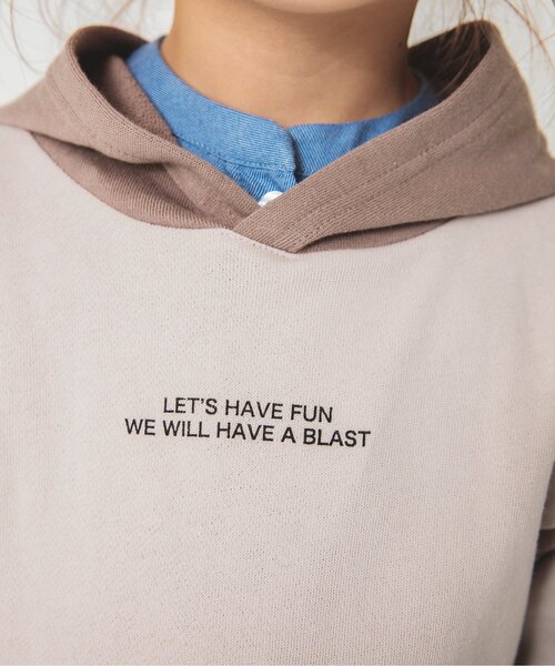 BREEZE（ブリーズ）の「WEB限定 配色パーカー（パーカー・キッズ・オフホワイト/ベージュ・140/130/120/100/110）」の16枚目の写真