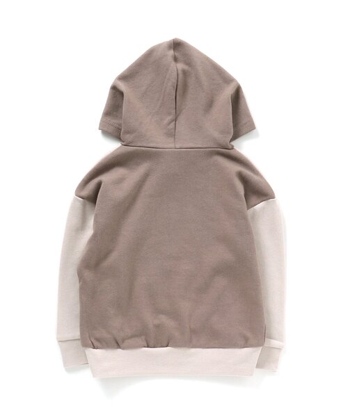 BREEZE（ブリーズ）の「WEB限定 配色パーカー（パーカー・キッズ・オフホワイト/ベージュ・140/130/120/100/110）」の18枚目の写真