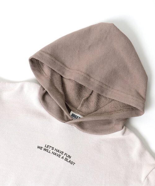 BREEZE（ブリーズ）の「WEB限定 配色パーカー（パーカー・キッズ・オフホワイト/ベージュ・140/130/120/100/110）」の11枚目の写真