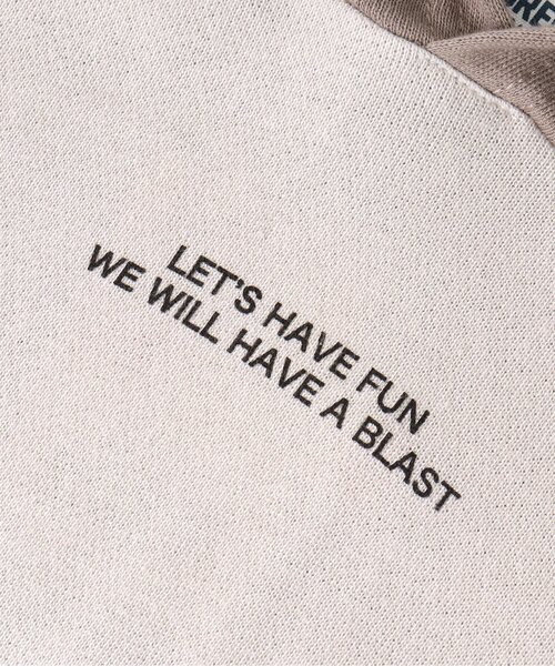 BREEZE（ブリーズ）の「WEB限定 配色パーカー（パーカー・キッズ・オフホワイト/ベージュ・140/130/120/100/110）」の9枚目の写真