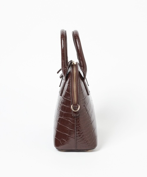 Andemiu(アンデミュウ)の「カタオシショルダーバッグ171350(ショルダーバッグ・レディース・ピンク/アイボリー/ブラウン・FREE)」の7枚目の写真