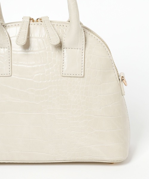 Andemiu(アンデミュウ)の「カタオシショルダーバッグ171350(ショルダーバッグ・レディース・ピンク/アイボリー/ブラウン・FREE)」の19枚目の写真