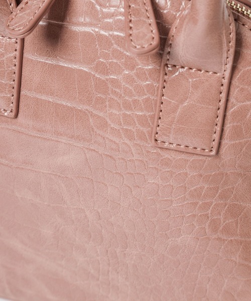 Andemiu(アンデミュウ)の「カタオシショルダーバッグ171350(ショルダーバッグ・レディース・ピンク/アイボリー/ブラウン・FREE)」の17枚目の写真