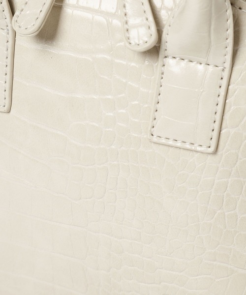 Andemiu(アンデミュウ)の「カタオシショルダーバッグ171350(ショルダーバッグ・レディース・ピンク/アイボリー/ブラウン・FREE)」の9枚目の写真