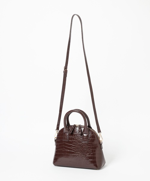 Andemiu(アンデミュウ)の「カタオシショルダーバッグ171350(ショルダーバッグ・レディース・ピンク/アイボリー/ブラウン・FREE)」の22枚目の写真