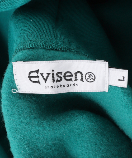Evisen Skateboards(エビセンスケートボード)の「【EVISEN / エビセン】MIND FXCK HOODIE(パーカー・メンズ・ブラック/モスグリーン・MEDIUM/LARGE)」の8枚目の写真