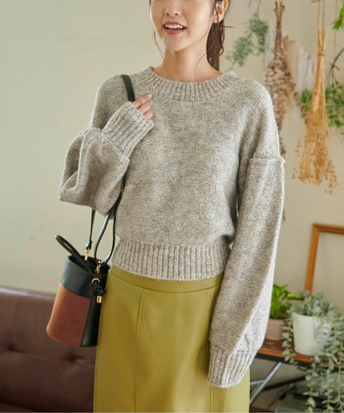 FREE'S MART（フリーズマート）の「ラウンド切り替えバッグ（ショルダーバッグ・レディース・ブラック系その他/ベージュ系その他/ブラウン・ﾌﾘ-）」の11枚目の写真