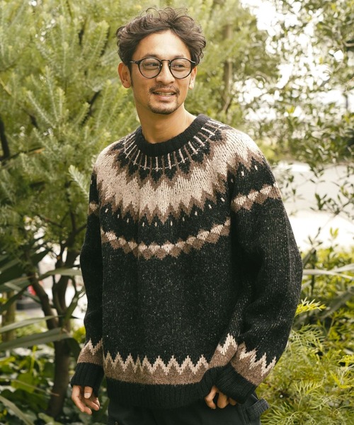 BAYFLOW（ベイフロー）の「フェアアイルニットプルオーバー