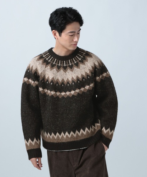 BAYFLOW（ベイフロー）の「フェアアイルニットプルオーバー