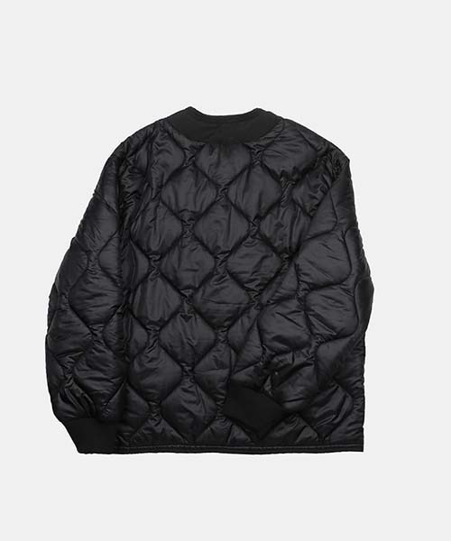 ASCLO(エジュクロ)の「ASCLO Mason Quilting Padded Jumper(ノーカラージャケット・メンズ・ブラック・FREE)」の17枚目の写真