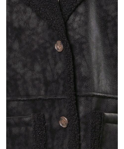 EMODA(エモダ)の「フェイクムートンコート(ムートンコート・レディース・ブラウン/ブラック・FREE)」の15枚目の写真