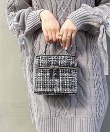 INGNI | ツイードバニティショルダーバッグ(ハンドバッグ)