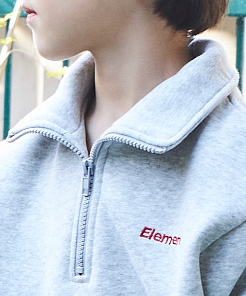 PAIRMANON STREET（ペアマノンストリート）の「【PAIRMANON STREET】裏起毛ハーフジッププルオーバー（スウェット・キッズ・ブラック/グレー/ネイビー・110/90/100/130/140/120/150）」の6枚目の写真