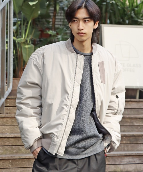 DC SHOES/ディーシーシューズ BKL FLIGHT JACKET ダウンジャケット フライトジャケット