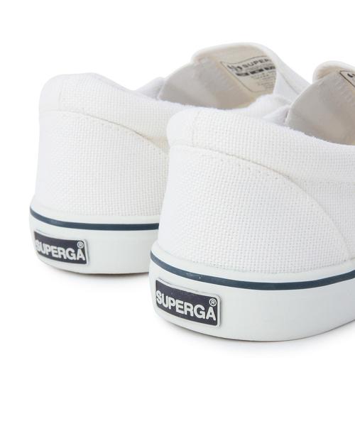 SUPERGA（スペルガ）の「スペルガ/SUPERGA COTU SLP SNK（スニーカー・レディース・ホワイト/ブラック/ライトブルー/オレンジ・37/36/38）」の17枚目の写真