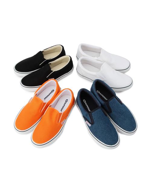 SUPERGA（スペルガ）の「スペルガ/SUPERGA COTU SLP SNK（スニーカー・レディース・ホワイト/ブラック/ライトブルー/オレンジ・37/36/38）」の18枚目の写真