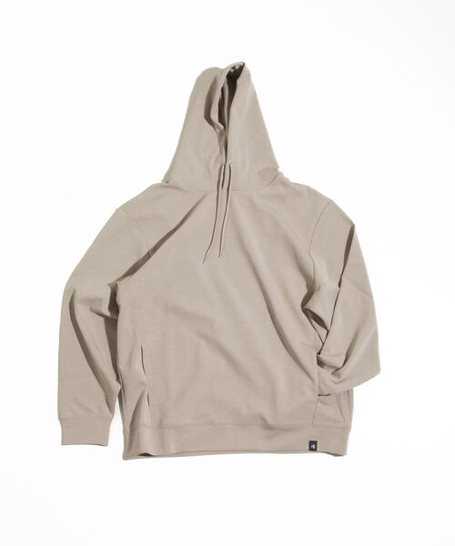 GLOSTER（グロスター）の「【GLOSTER/グロスター】ダンボールニット プルオーバーパーカー フーディ（パーカー・メンズ・チャコールグレー/アイボリー/ベージュ/イエロー・S/M/L）」の6枚目の写真