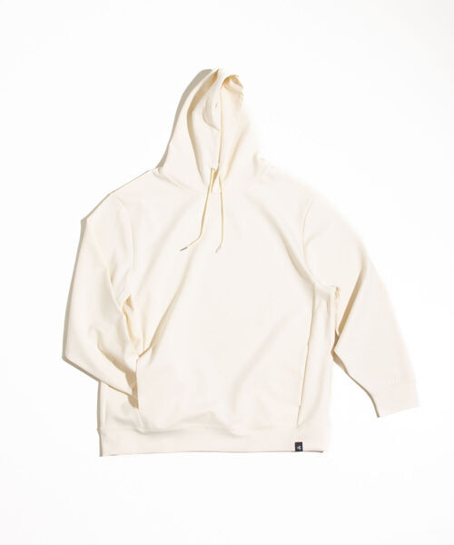 GLOSTER（グロスター）の「【GLOSTER/グロスター】ダンボールニット プルオーバーパーカー フーディ（パーカー・メンズ・チャコールグレー/アイボリー/ベージュ/イエロー・S/M/L）」の8枚目の写真
