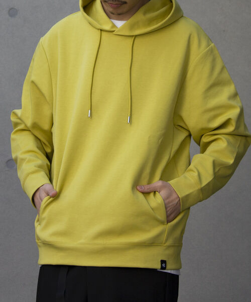 GLOSTER（グロスター）の「【GLOSTER/グロスター】ダンボールニット プルオーバーパーカー フーディ（パーカー・メンズ・チャコールグレー/アイボリー/ベージュ/イエロー・S/M/L）」の12枚目の写真