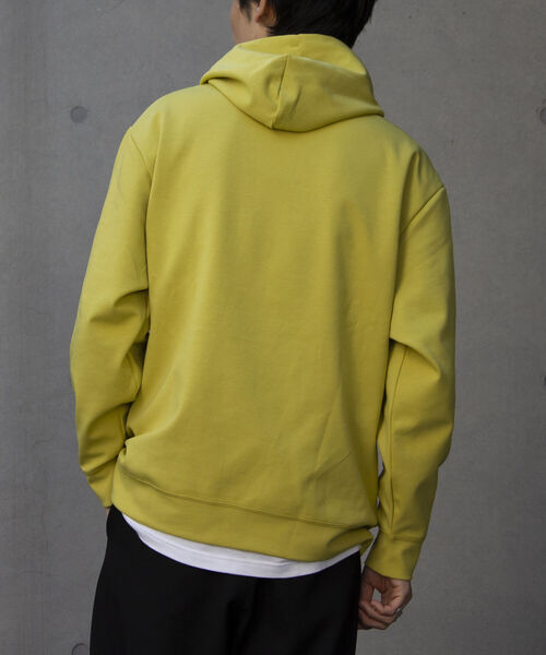 GLOSTER（グロスター）の「【GLOSTER/グロスター】ダンボールニット プルオーバーパーカー フーディ（パーカー・メンズ・チャコールグレー/アイボリー/ベージュ/イエロー・S/M/L）」の14枚目の写真