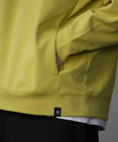 GLOSTER（グロスター）の「【GLOSTER/グロスター】ダンボールニット プルオーバーパーカー フーディ（パーカー・メンズ・チャコールグレー/アイボリー/ベージュ/イエロー・S/M/L）」の16枚目の写真