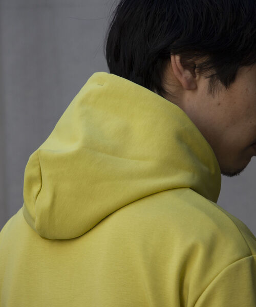 GLOSTER（グロスター）の「【GLOSTER/グロスター】ダンボールニット プルオーバーパーカー フーディ（パーカー・メンズ・チャコールグレー/アイボリー/ベージュ/イエロー・S/M/L）」の17枚目の写真