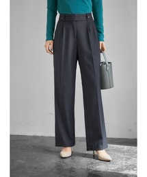 STYLE DELI | ウエストデザイン２タックワイドパンツ(その他パンツ)