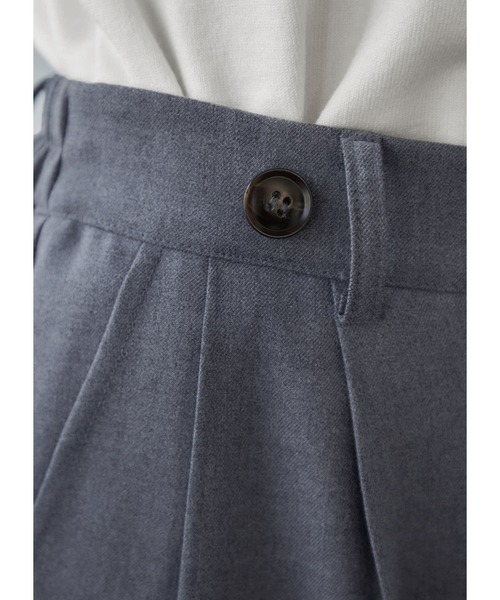 STYLE DELI(スタイルデリ)の「ウエストデザイン2タックワイドパンツ(その他パンツ・レディース・グレー/チャコールグレー/パープル系・SMALL/MEDIUM)」の18枚目の写真