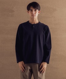 Jackman（ジャックマン）の「L/S Henleyneck T-Shirt（Tシャツ/カットソー）」