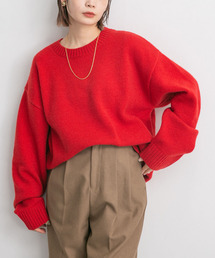 KBF | クルーネックオーバーニット(ニット/セーター)