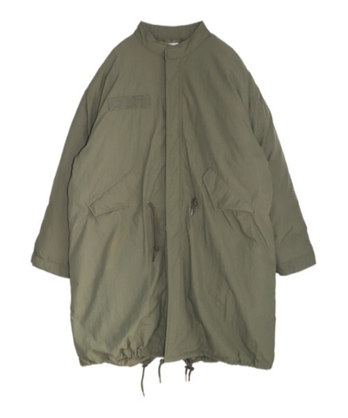 AMAIL（アマイル）の「Military over コート（ミリタリージャケット・レディース・カーキ/ブラック・FREE）」の12枚目の写真