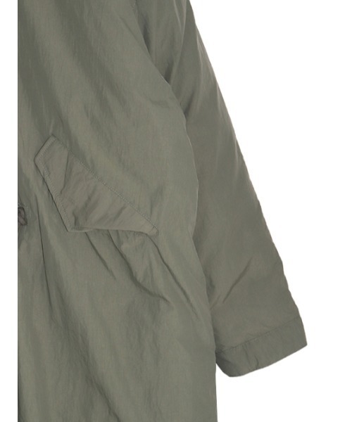 AMAIL（アマイル）の「Military over コート（ミリタリージャケット・レディース・カーキ/ブラック・FREE）」の16枚目の写真