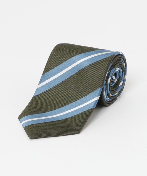 URBAN RESEARCH DOORS(アーバンリサーチドアーズ)の「LIFE STYLE TAILOR 23SS国内タイSTRIPE3(ネクタイ・メンズ・ブラウン系その他/グリーン系その他/ブルー系その他・-)」の6枚目の写真