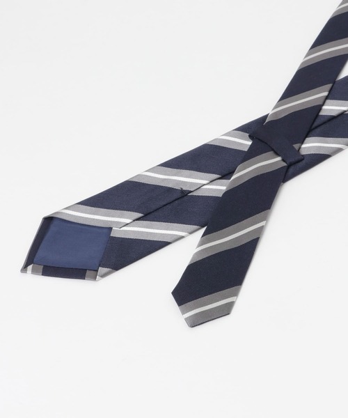 URBAN RESEARCH DOORS(アーバンリサーチドアーズ)の「LIFE STYLE TAILOR 23SS国内タイSTRIPE3(ネクタイ・メンズ・ブラウン系その他/グリーン系その他/ブルー系その他・-)」の7枚目の写真