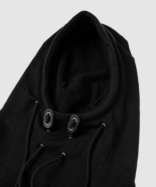 TAKAHIROMIYASHITATheSoloIst.(タカヒロミヤシタザソロイスト)の「double zip balloon shaped hoodie(パーカー・メンズ・ブラック・44)」の7枚目の写真