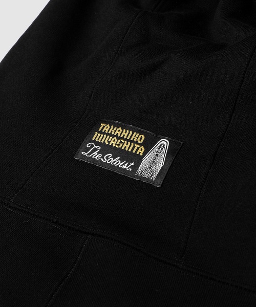 TAKAHIROMIYASHITATheSoloIst.(タカヒロミヤシタザソロイスト)の「double zip balloon shaped hoodie(パーカー・メンズ・ブラック・44)」の3枚目の写真