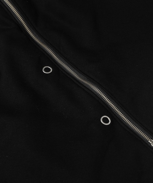 TAKAHIROMIYASHITATheSoloIst.(タカヒロミヤシタザソロイスト)の「double zip balloon shaped hoodie(パーカー・メンズ・ブラック・44)」の6枚目の写真