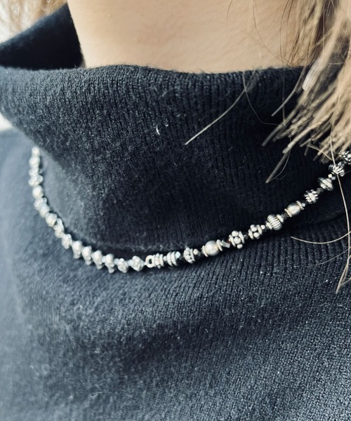 gunda（ガンダ）の「gunda/ガンダ/SKULL SPINEL NECKLACE（ネックレス