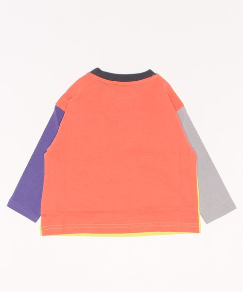 Life Support Products(ライフサポートプロダクツ)の「【コットンUSA】クレイジーポケットロンT(80~150cm)(Tシャツ/カットソー・キッズ・ライム/チャコール/オフホワイト/ベージュ・90/100/110/120/80/130/95/140/150)」の17枚目の写真