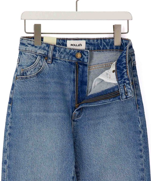 ROLLA'S（ローラス）の「【ROLLA'S】ORIGINAL STRAIGHT（デニムパンツ・レディース・ブルー・25/26/27）」の9枚目の写真