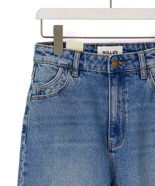 ROLLA'S（ローラス）の「【ROLLA'S】ORIGINAL STRAIGHT（デニムパンツ・レディース・ブルー・25/26/27）」の10枚目の写真