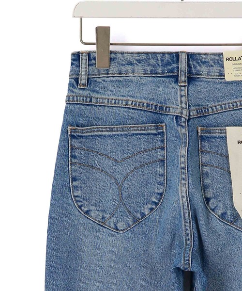 ROLLA'S（ローラス）の「【ROLLA'S】ORIGINAL STRAIGHT（デニムパンツ・レディース・ブルー・25/26/27）」の12枚目の写真