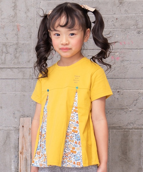 RAGMART（ラグマート）の「チュニックTシャツ（チュニック・キッズ・イエロー/ピンク/グレー・100cm/110cm/120cm/130cm）」の2枚目の写真