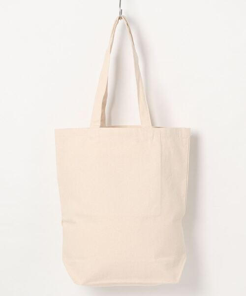 BEN DAVIS（ベンデイビス）の「【BEN DAVIS】ORGANIC PRINT TOTE（トートバッグ・レディース・ホワイト×ブラック・FREE）」の2枚目の写真
