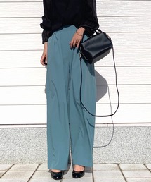 Q | 接触冷感ワイドパンツ(その他パンツ)