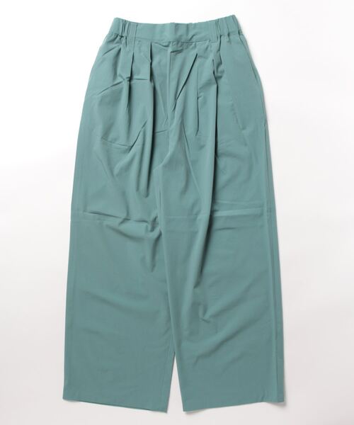 Q（キュー）の「接触冷感テックパンツ（その他パンツ・レディース・グレイッシュベージュ/ブラック/ブルー・MEDIUM）」の6枚目の写真