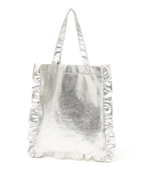 ヌビバッグ フリル ホワイト ヌビバッグ フリル ホワイト ✽ MIKU