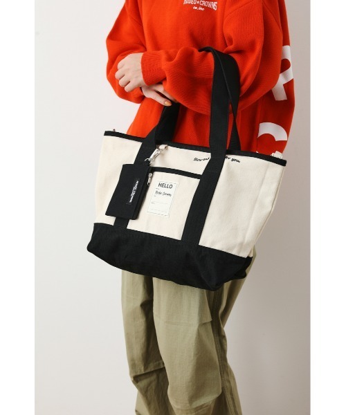 RODEO CROWNS WIDE BOWL(ロデオクラウンズワイドボウル)の「RC CANVAS TOTE(トートバッグ・レディース・ブラック系その他/レッド系その他/ブルー系その他・FREE)」の16枚目の写真